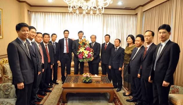 Đại sứ quán Việt Nam tại Thái-lan chúc mừng Quốc khánh Lào