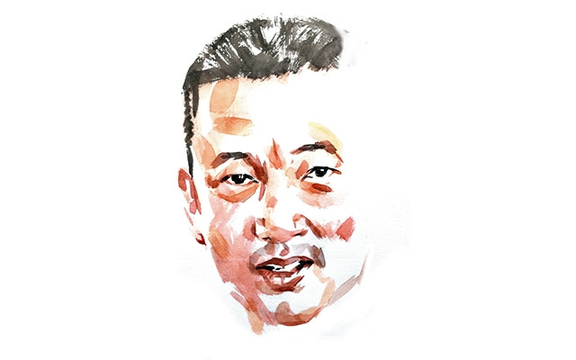 Họa sĩ Trần Đại Thắng qua nét vẽ của họa sĩ Đỗ Hoàng Tường.