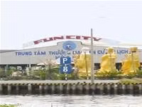 TTTM  rộng hơn 8 ha do Công ty Tấn Hưng xây dựng không phép tại
phường 16, quận 8.