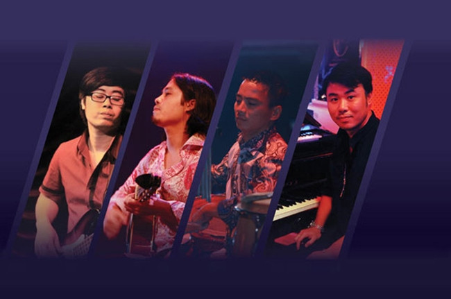 Các nghệ sĩ tham gia đêm nhạc.