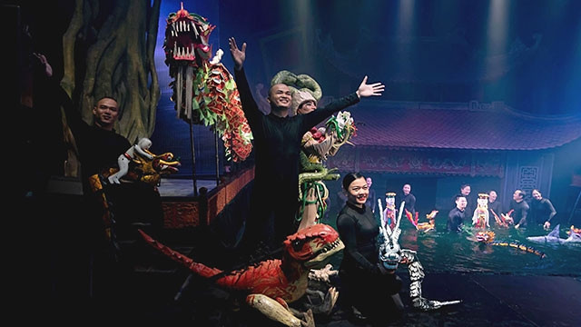 Cảnh trong vở “Mơ rồng”.