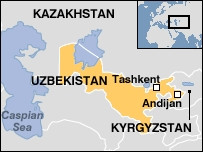 Uzbekistan phong tỏa thành phố Andijan sau xung đột