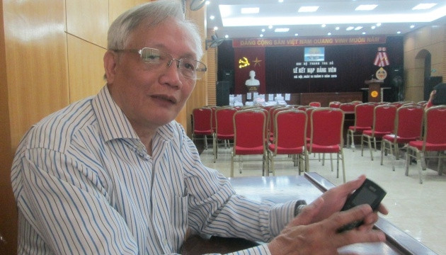 TS Nguyễn Tùng Lâm, Chủ tịch Hội Tâm lý giáo dục học Hà Nội trả lời phỏng vấn.