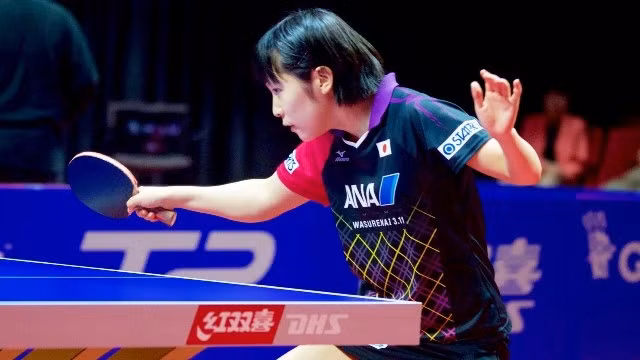 Hirano vừa trở thành tay vợt nữ trẻ nhất trong lịch sử bóng bàn giành được ngôi vị cao nhất tại Giải vô địch bóng bàn đơn nữ thế giới. (Ảnh: Liên đoàn Bóng bàn thế giới)