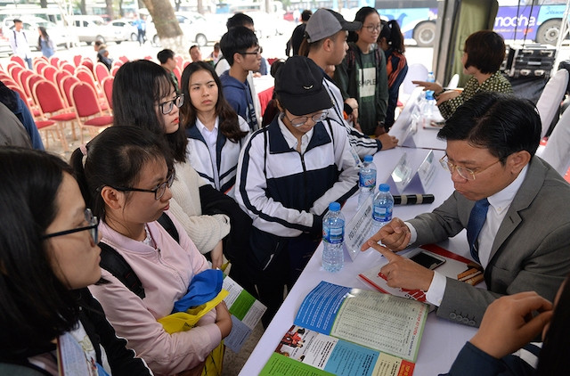 Tư vấn hướng nghiệp cho học sinh, sinh viên (Ảnh minh hoạ: THUỶ NGUYÊN)