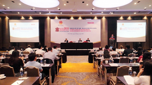 Quang cảnh Diễn đàn Công nghiệp hỗ trợ Việt Nam năm 2019.