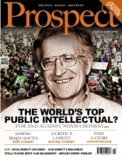 GS Noam Chomsky trên bìa Tạp chí Prospect.