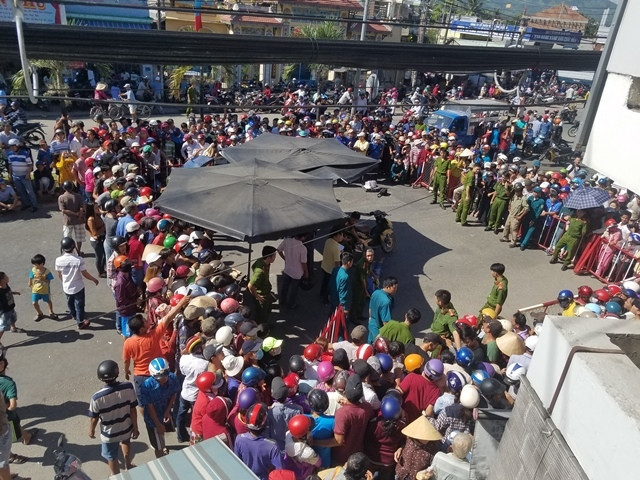 Hiện trường vụ án.