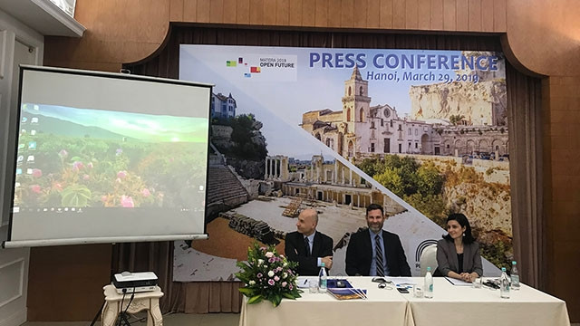 Buổi họp báo giới thiệu sự kiện.