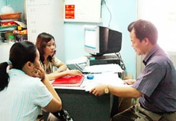 Kê khai thuế tại Cục thuế Hà Nội.