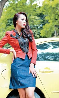 Người mẫu Phương Linh.