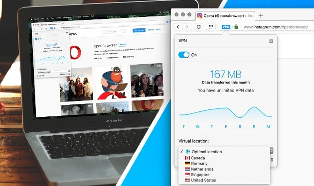 Trình duyệt đầu tiên trên thế giới tích hợp VPN miễn phí 