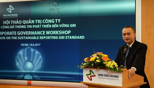 Ông Nguyễn Anh Phong, Phó TGĐ Sở GDCK Hà Nội.