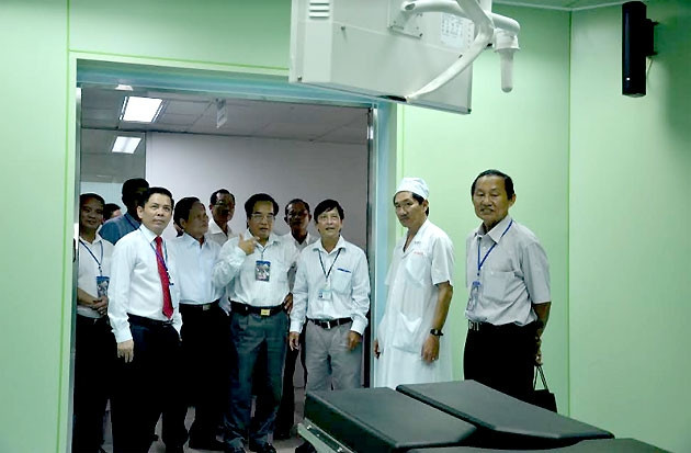 Trang thiết bị hiện đại tại Bệnh viện Đa khoa tỉnh Sóc Trăng.