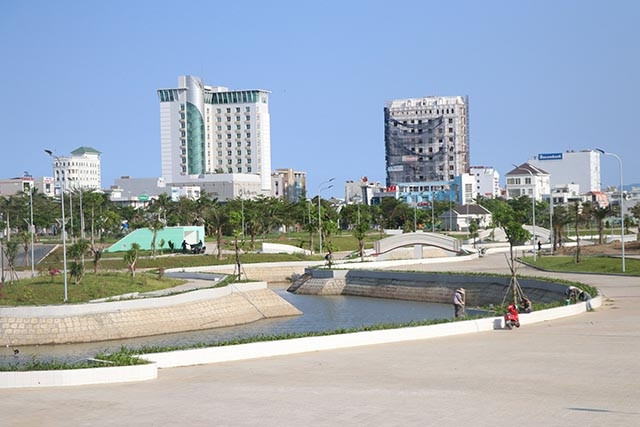 Một góc đô thị TP Tuy Hòa Phú Yên hôm nay.