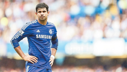 Diego Costa đứng đầu trong danh sách bị ghét bỏ của các CĐV Anh. Ảnh | footballinsider