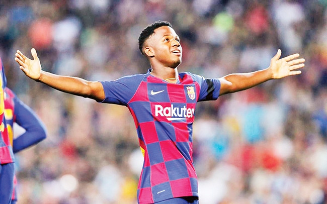 Cậu bé 100 triệu euro Ansu Fati