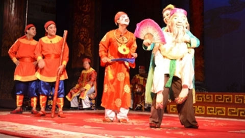 Trích đoạn Ông già cõng vợ đi hội xuân.