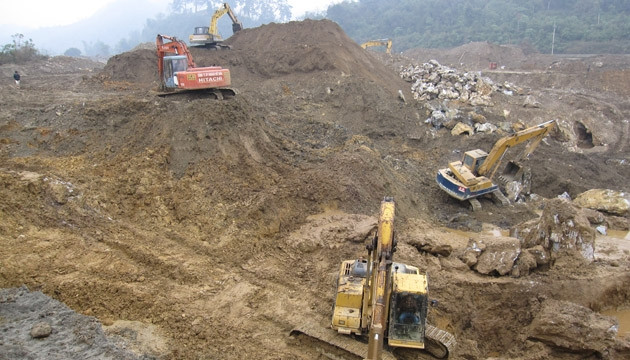 Hầu hết doanh nghiệp khai thác vàng ở Bắc Cạn đều nợ thuế, phí bảo vệ môi trường. 