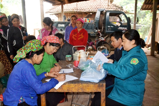 Nhiều hộ nghèo ở Xuân Thượng được hỗ trợ vốn để phát triển sản xuất.