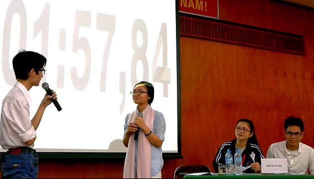 Tranh biện, một diễn đàn “chơi mà học” bằng phương pháp mới cho sinh viên.