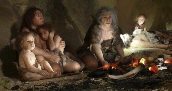 Một gia đình người Neanderthal. (Ảnh: Reuters).