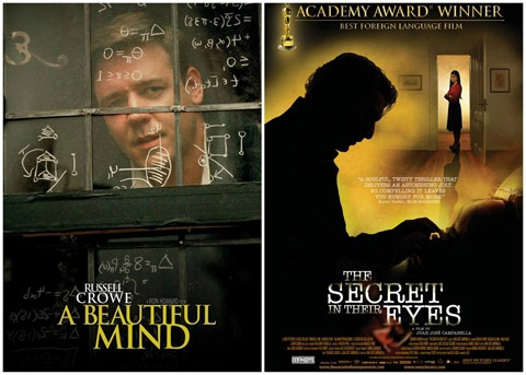 Trình chiếu hai bộ phim A Beautiful Mind và The Secret in Their Eyes