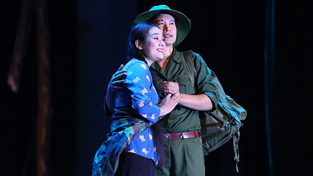 Một cảnh trong vở kịch.