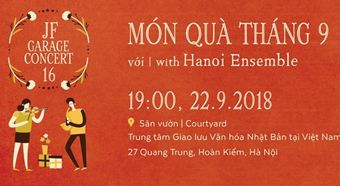 “Món quà tháng 9” tại Trung tâm Giao lưu Văn hóa Nhật Bản