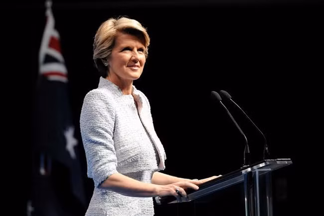 Bà Julie Bishop, cựu Ngoại trưởng Australia. Ảnh: ABC News (abc.net.au)
