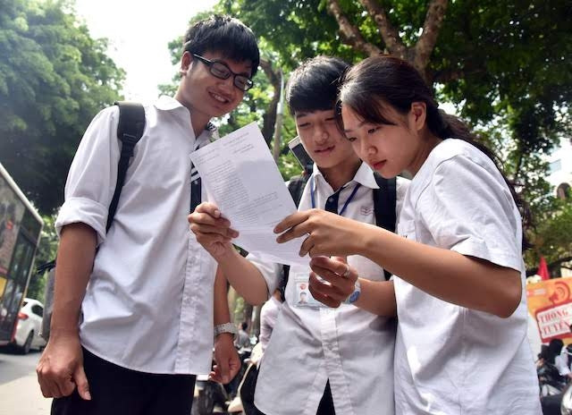 Thí sinh Kỳ thi THPT quốc gia 2019 (Ảnh: DUY LINH)