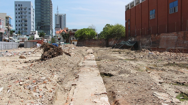 Tường hào nguyên gốc phía Tây Thành Điện Hải mới được phát lộ.