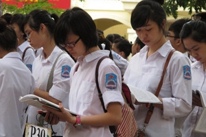 Cải tiến thi cử, đánh giá sẽ là khâu đột phá cho đổi mới giáo dục. Ảnh: Lê Hà