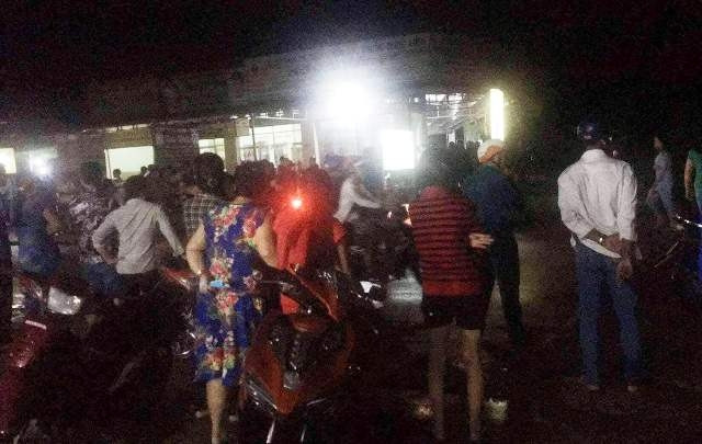 Hiện trường vụ tai nạn (Ảnh: CTV)