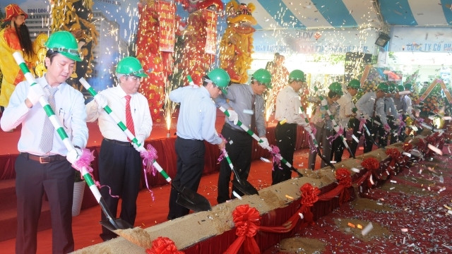 Quang cảnh Lễ khởi công.