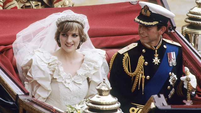 Công nương Diana và Thái tử Charles tại hôn lễ năm 1981.Ảnh: THE PEOPLE