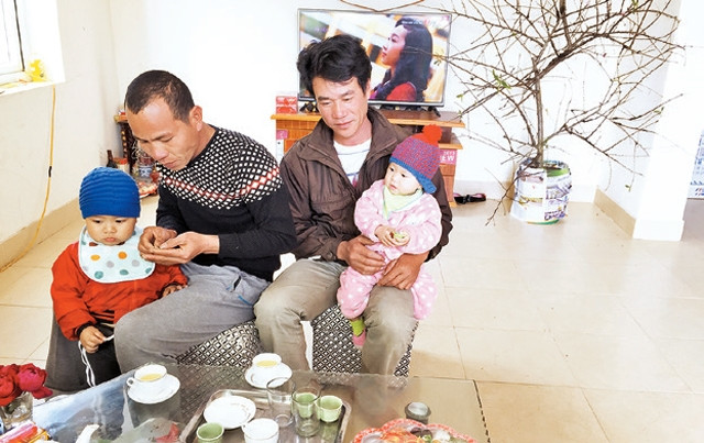 Người dân đảo Trần đón Tết trong những ngôi nhà khang trang.