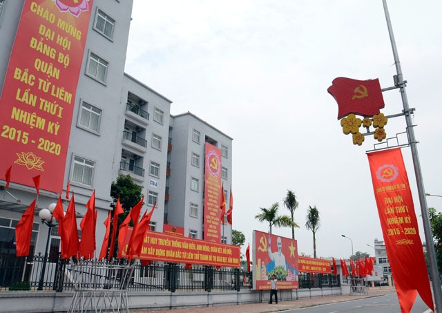 Trụ sở Quận ủy, HĐND, UBND quận Bắc Từ Liêm.