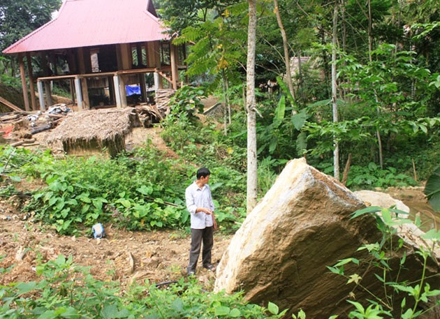 Khu dân cư nơi xảy ra vụ việc.