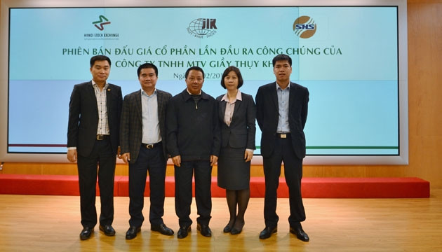 IPO Công ty TNHH MTV Giầy Thụy Khuê thu về 64,8 tỷ đồng