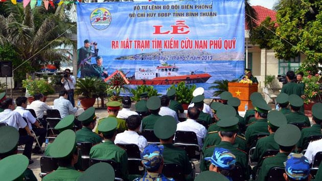 Ra mắt Trạm tìm kiếm cứu nạn Phú Quý