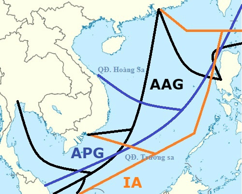 Đứt cáp quang biển APG, internet Việt Nam bị ảnh hưởng