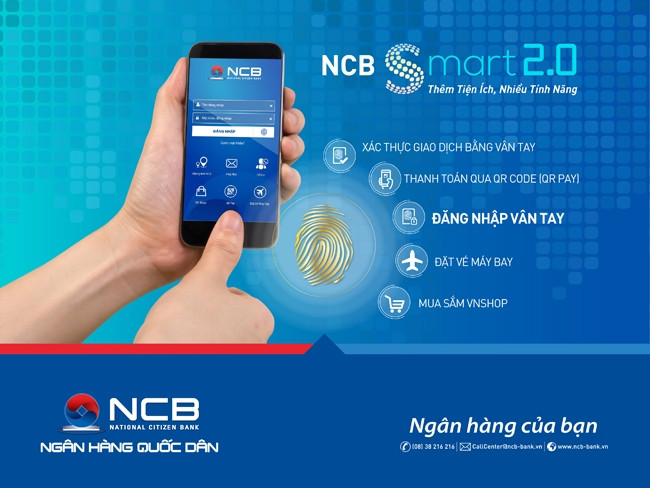 NCB nâng cấp ứng dụng dịch vụ ngân hàng điện tử