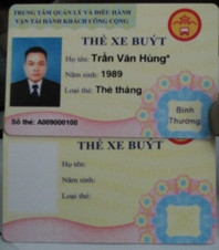 TP Hồ Chí Minh: Áp dụng thẻ đi xe buýt