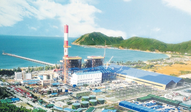 Nhà máy Nhiệt điện Vũng Áng 1 công suất 1.200 MW.