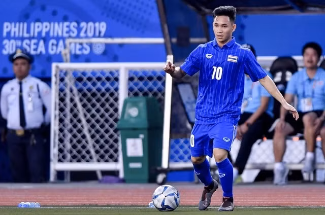 Supachok Sarachat quyết tâm giành chiến thắng mọi trận còn lại ở SEA Games 30 cùng U22 Thái Lan. (Ảnh: Bangkok Post)