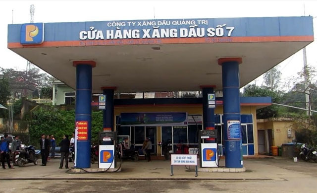 Cửa hàng xăng dầu số 7, nơi xảy ra sự cố nước lẫn vào xăng.