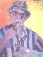 Tự hoạ của cố họa sĩ
Phạm Viết Song.