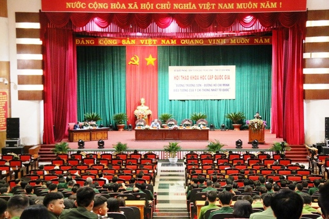 Hội thảo khoa học về “Đường Trường Sơn - Đường Hồ Chí Minh - Biểu tượng của ý chí thống nhất Tổ quốc”. 