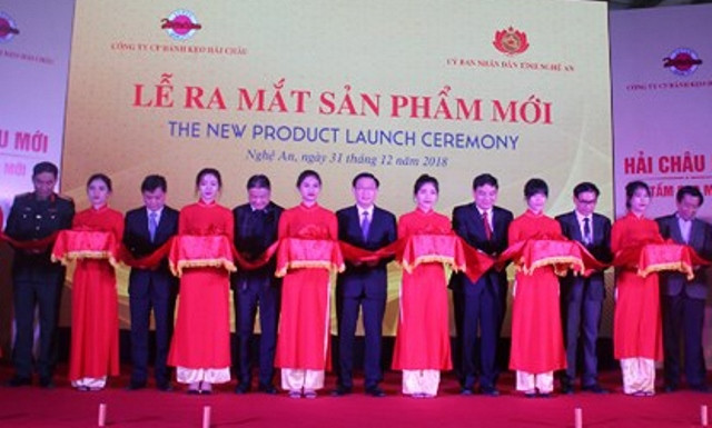 Nhà máy bánh kẹo lớn nhất Nghệ An ra mắt sản phẩm mới